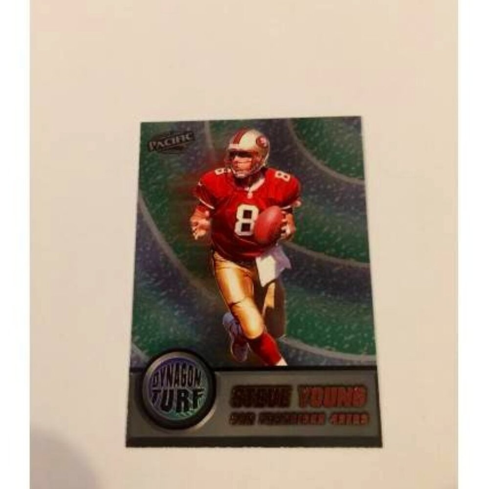 1998 Pacific Dynagon Turf Steve Young San Francisco 49ers #18 (046)